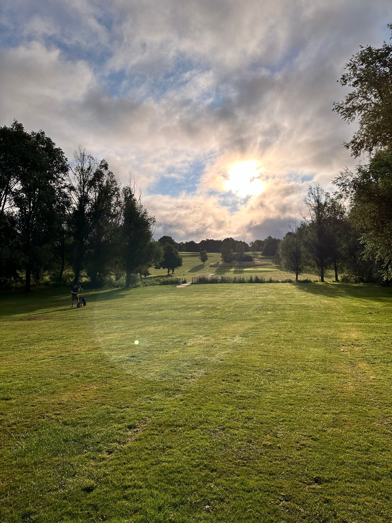 Clubhouse setting at The Notleys Golf Club