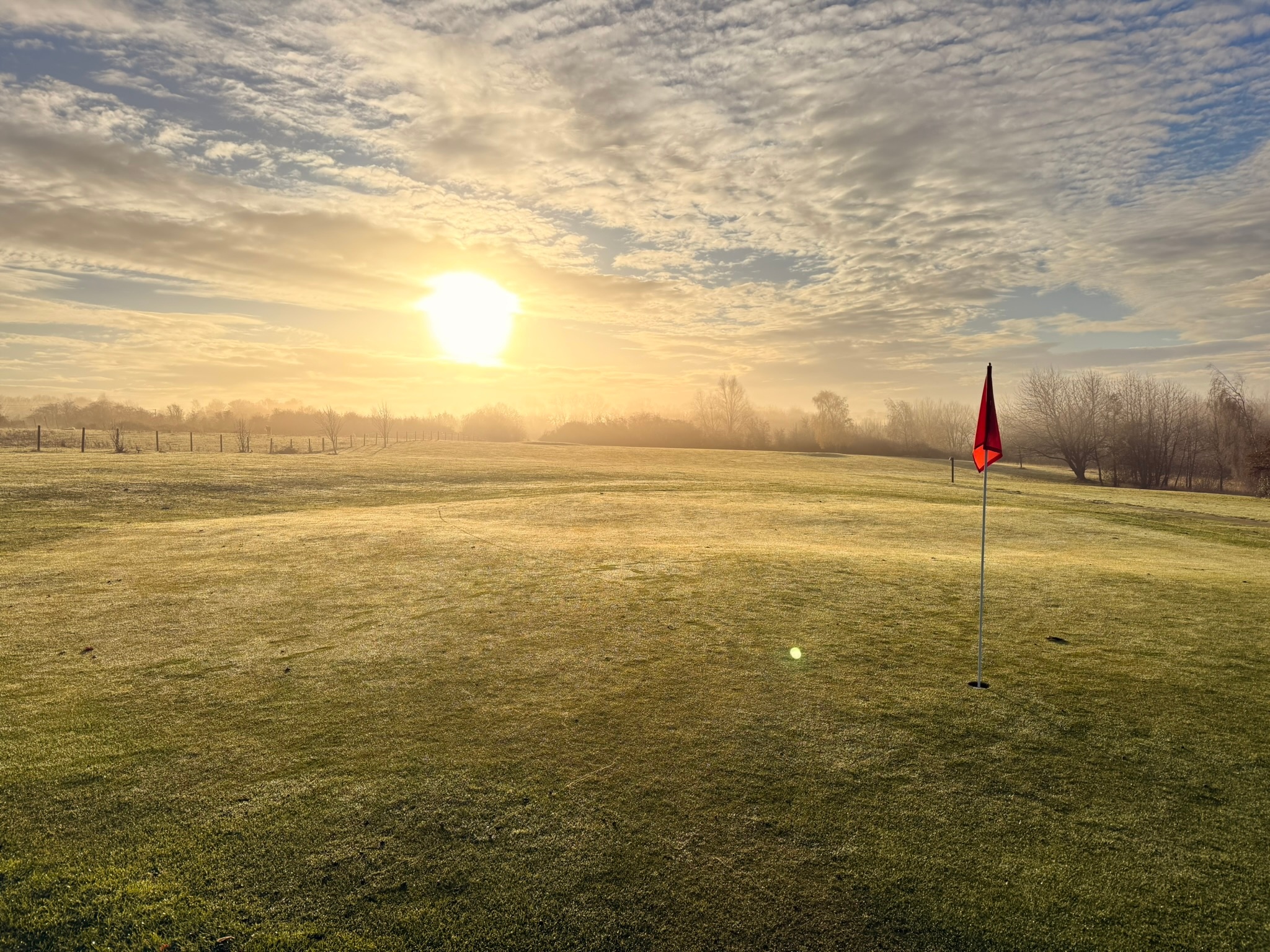 View across The Notleys golf course