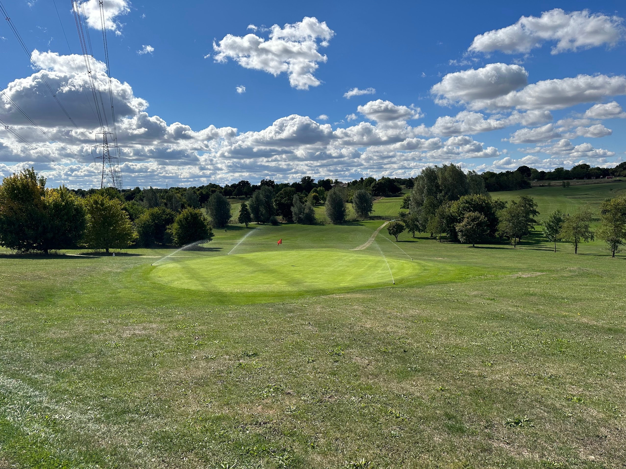 Fairway view for visitor play at The Notleys