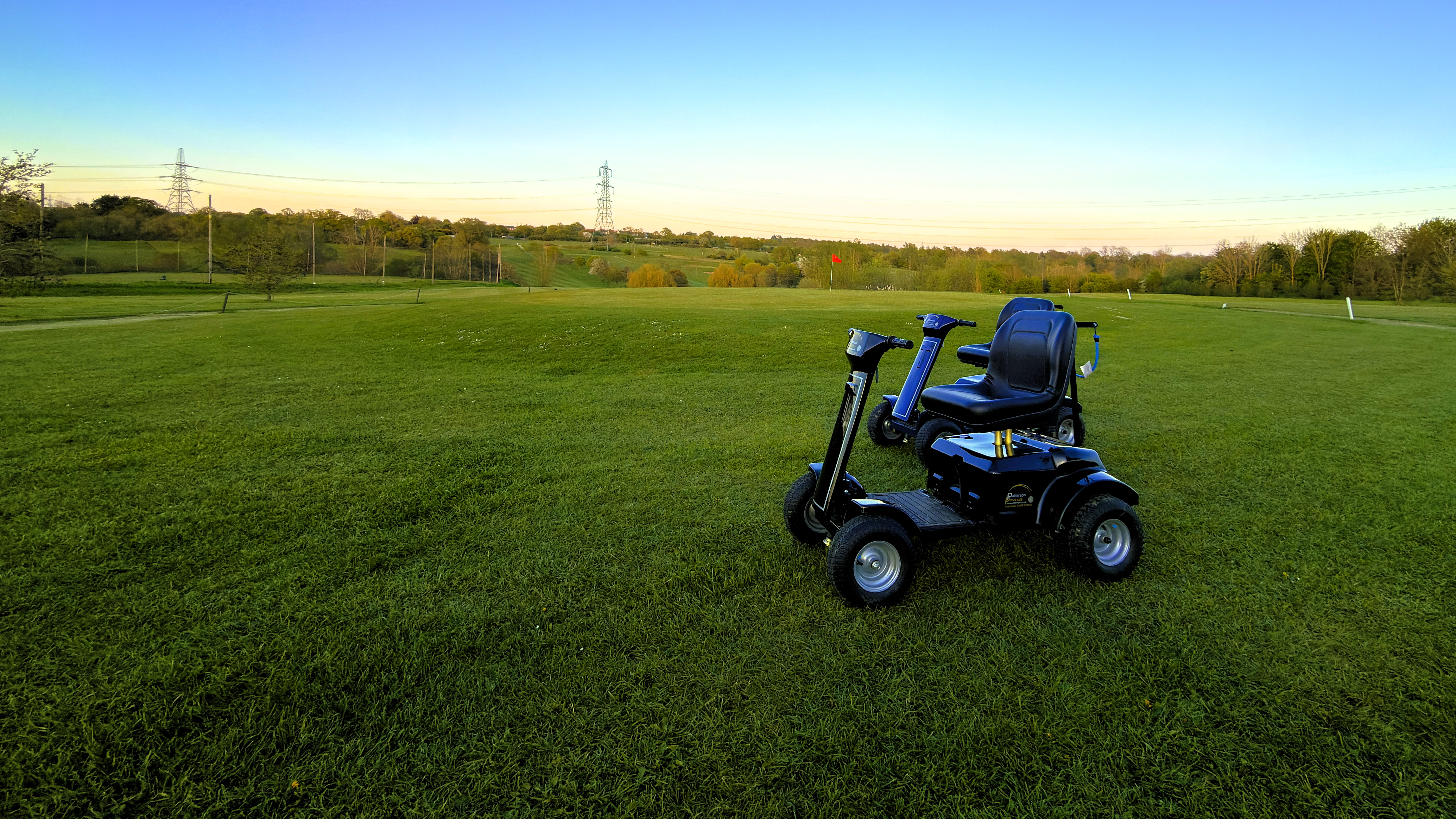 Golf buggies available at The Notleys Golf Club